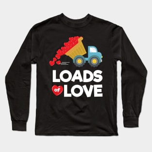 Loads of Love Valentines Day Truck Long Sleeve T-Shirt